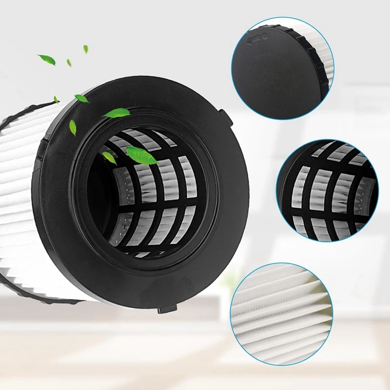 Комплект из 3 HEPA-фильтров DCV5801H для пылесосов Shop Vac DCV580, DCV581H, DCV5801H (для сухой и влажной уборки)
Комплект из 3 HEPA-фильтров DCV5801H для пылесосов Shop Vac DCV580, DCV581H, DCV5801H (для сухой и влажной уборки)