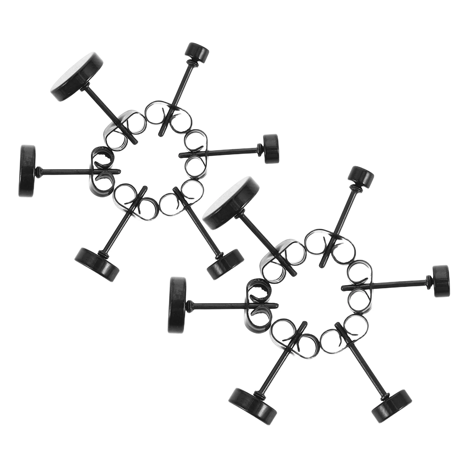 Round Cake Barbell Earrings 12 Pairs Stainless Steel Flat Back Mens Piercing Studs Long Lasting Durable Shiny Smooth
Round Cake Barbell Earrings 12 Pairs Stainless Steel Flat Back Mens Piercing Studs Long Lasting Durable Shiny Smooth