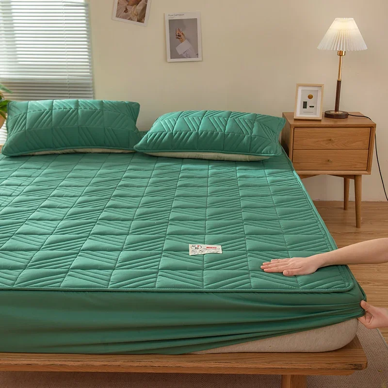 9 Size Available! Geometry Embossing Quilted Warm Bedspread Beige Antislip Coverlet Blue Polyester Thick Fitted Sheet M028-6
9 Size Available! Geometry Embossing Quilted Warm Bedspread Beige Antislip Coverlet Blue Polyester Thick Fitted Sheet M028-6