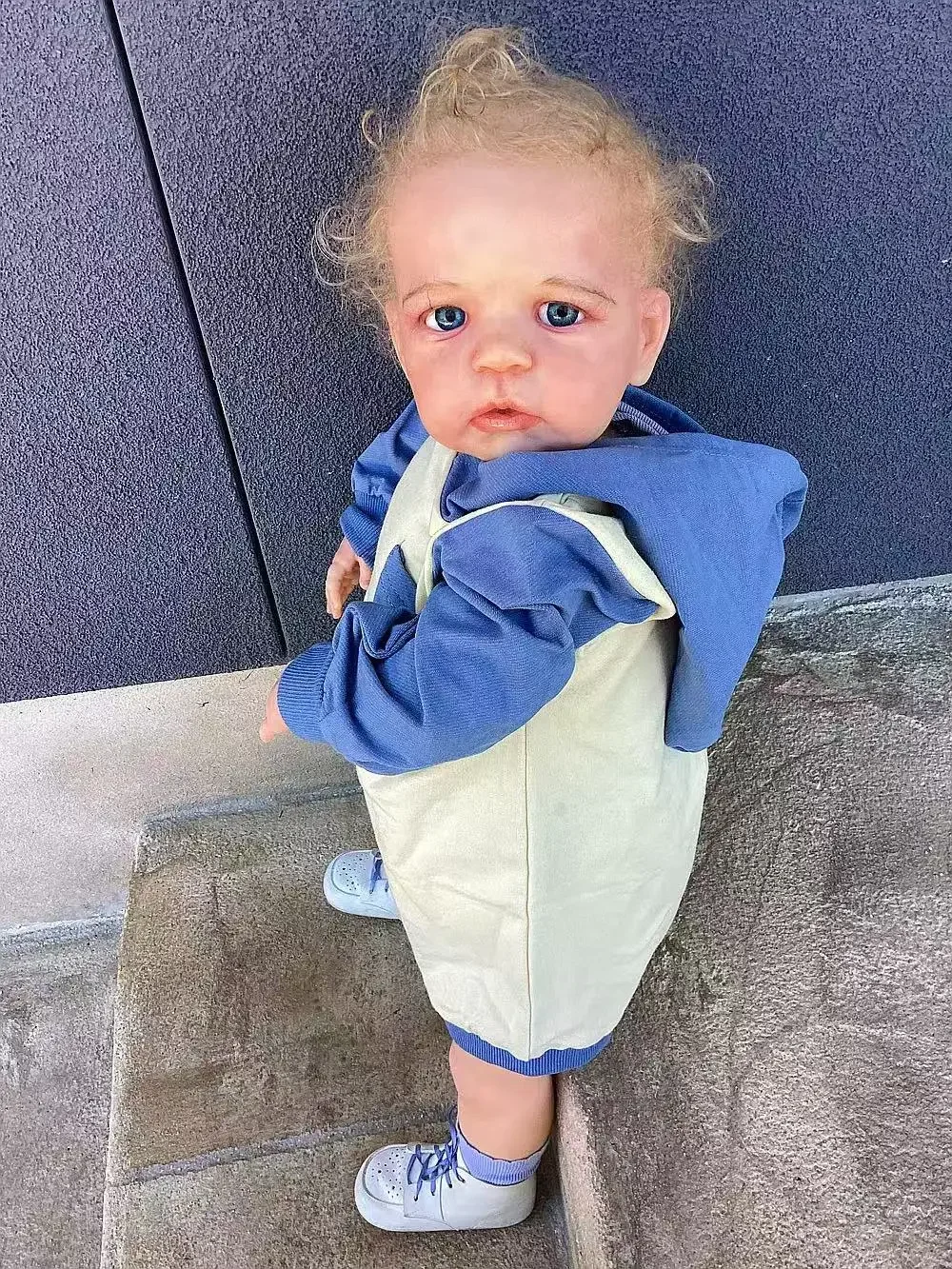 SINO-BB Индивидуальная ограниченная поставка 25 дюймов Reborn Baby Sandie с укорением вручную уже готовая кукла с различным платьем
SINO-BB Индивидуальная ограниченная поставка 25 дюймов Reborn Baby Sandie с укорением вручную уже готовая кукла с различным платьем