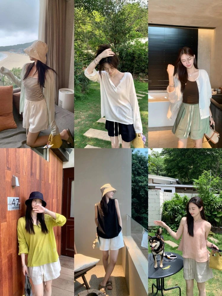 l Linen Comfortable High Waist ort Pants Women's Summer Loose Casual Trousers Breathable mat Sle Commute Wind
l Linen Comfortable High Waist ort Pants Women's Summer Loose Casual Trousers Breathable mat Sle Commute Wind