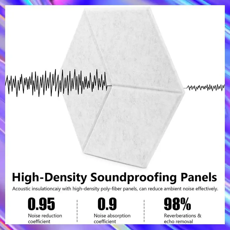 Quality 12Pack Acoustic Panels With Self-Adhesive, 12X10.2X0.4Inch Sound Proof Foam Panels, Sound Absorbing Tile For Walls
Quality 12Pack Acoustic Panels With Self-Adhesive, 12X10.2X0.4Inch Sound Proof Foam Panels, Sound Absorbing Tile For Walls