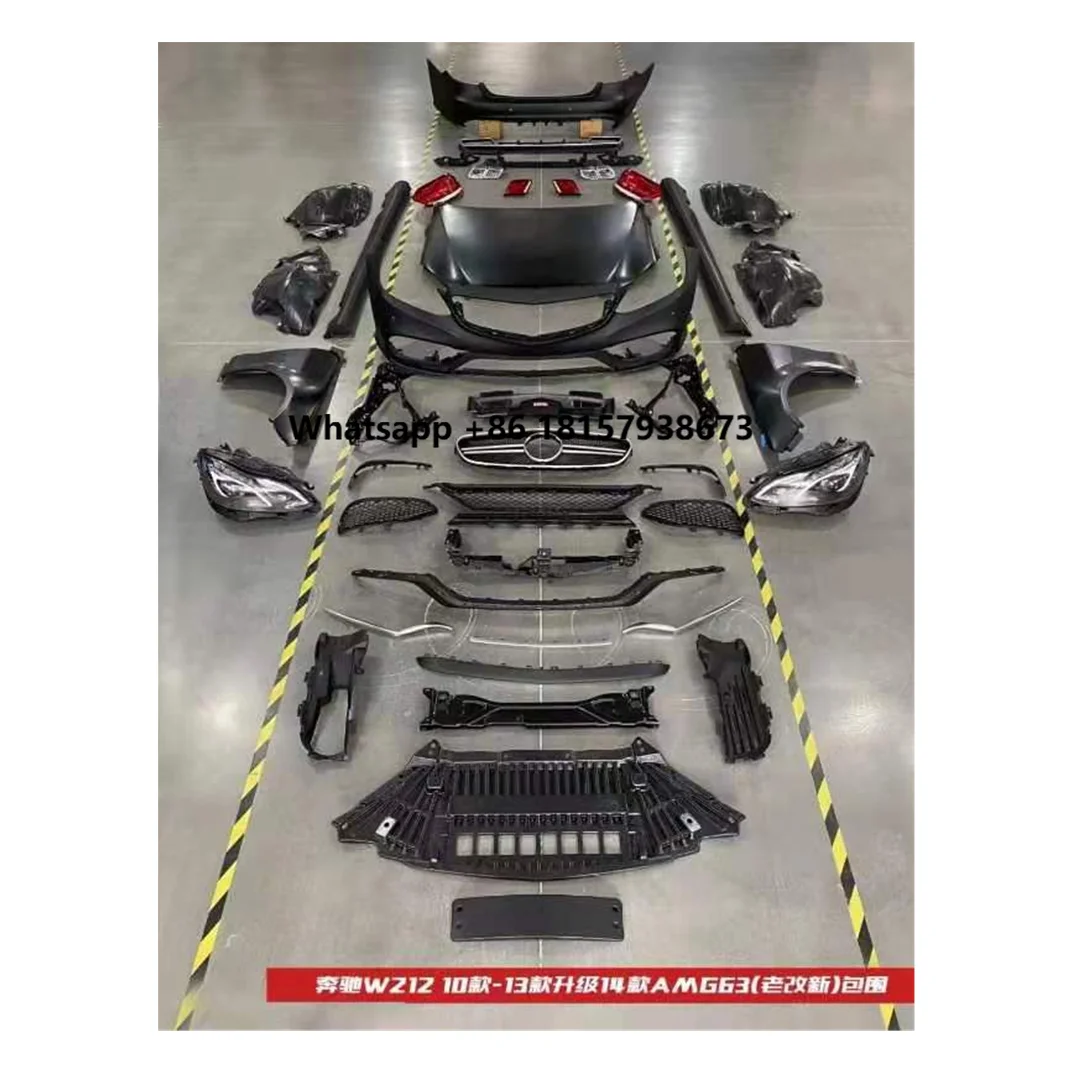 Auto Body Systems for E-class W212 to E63 AMG Style Body Kit Include Front Rear Bumper Grille,hood,lamp,fender
Auto Body Systems for E-class W212 to E63 AMG Style Body Kit Include Front Rear Bumper Grille,hood,lamp,fender