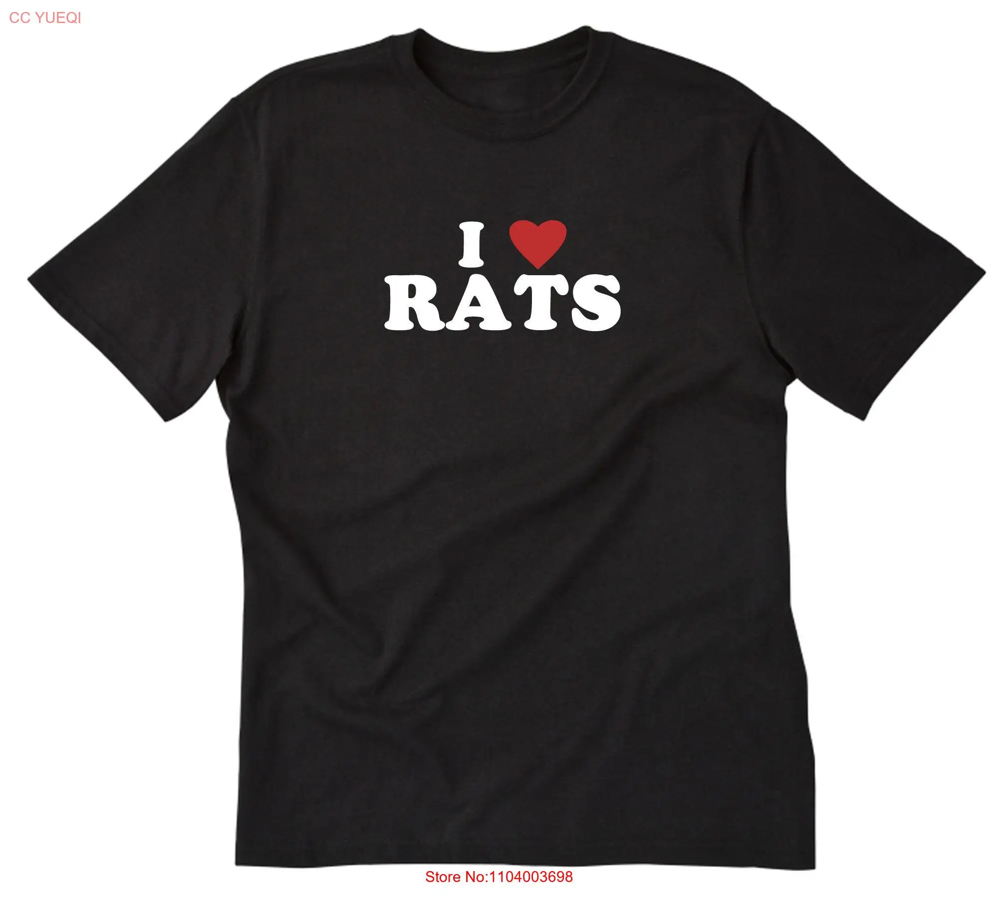 Футболка I Love Rats Heart RaT RodenT PeT для него, для нее, с длинными или короткими рукавами
Футболка I Love Rats Heart RaT RodenT PeT для него, для нее, с длинными или короткими рукавами