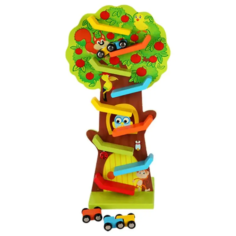 Toddler Race Track Toy Squirrel Animal Themed Wooden Race Track Car Ramp Racer Racing Car Toys With 3 Car For Kids BabiesBirthda
Toddler Race Track Toy Squirrel Animal Themed Wooden Race Track Car Ramp Racer Racing Car Toys With 3 Car For Kids BabiesBirthda