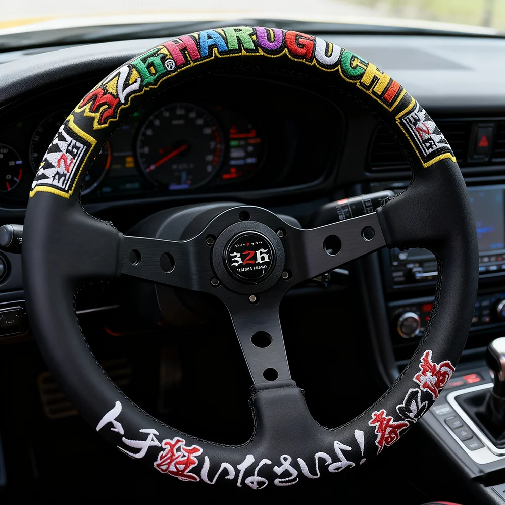 326 Quick Release Replacement Steering Customized Colorful Embroidered Wheel Modified Steering Wheel
326 Quick Release Replacement Steering Customized Colorful Embroidered Wheel Modified Steering Wheel