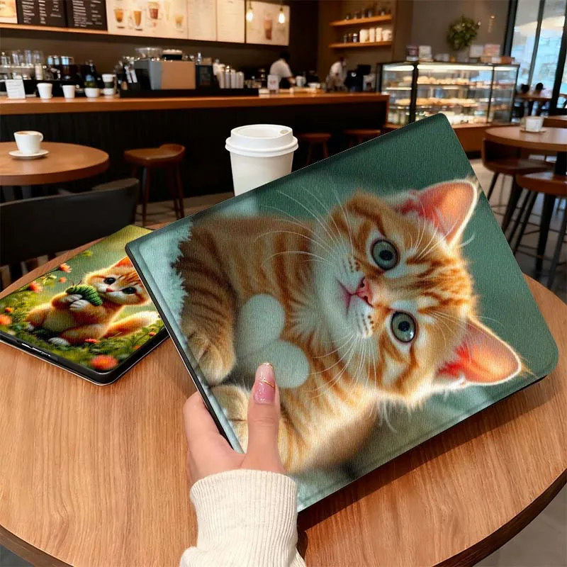 Cartoon Ginger Cat Caterpillar For iPad Pro Air 5th 6th 7th 13 M3 M4 M5 12.9 13.3 inch 2018 2022 2024 2025 Tablet Case
Cartoon Ginger Cat Caterpillar For iPad Pro Air 5th 6th 7th 13 M3 M4 M5 12.9 13.3 inch 2018 2022 2024 2025 Tablet Case