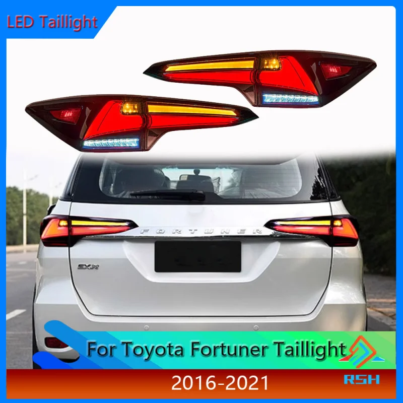 For Toyota Fortuner Taillight Assembly 2016-2021 Modification LED Driving Light Streamer Turn Signal Brake Light Reverse Light
For Toyota Fortuner Taillight Assembly 2016-2021 Modification LED Driving Light Streamer Turn Signal Brake Light Reverse Light
