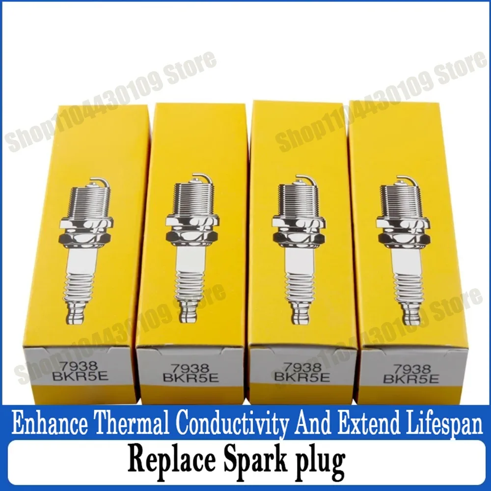 1/4Pcs BKR5E 7938 Spark Plug for Geely Emgrand CK GC2 GX2 GX7 Vision SC7 SX7 Fiat Palio Panda Punto Siena Strada Uno Doblo
1/4Pcs BKR5E 7938 Spark Plug for Geely Emgrand CK GC2 GX2 GX7 Vision SC7 SX7 Fiat Palio Panda Punto Siena Strada Uno Doblo
