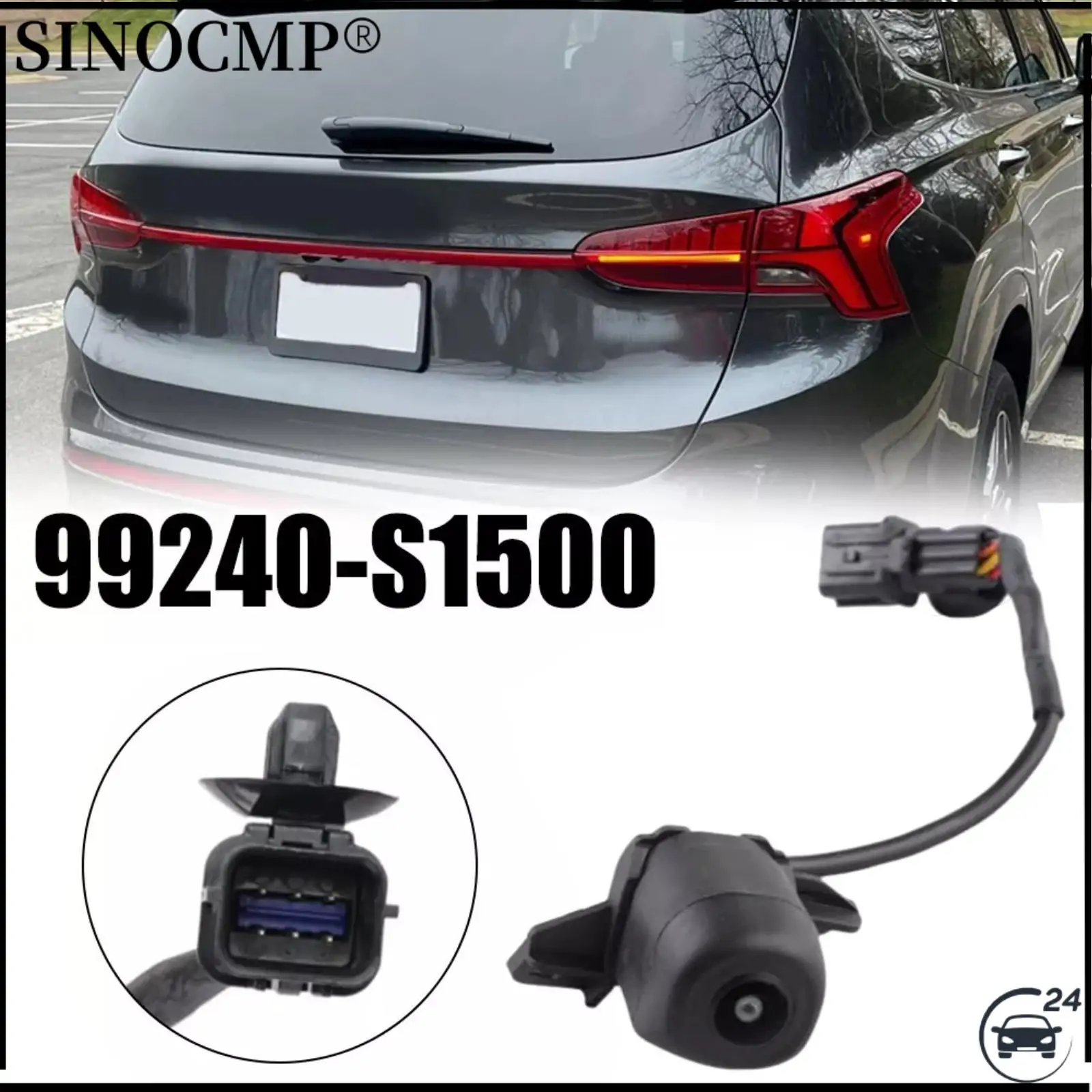 99240-S1500 Rear View Camera For Hyundai Santa Fe 2021-2023 Backup View Parking Reverse Camera Car Electronics Vehicle Camera
99240-S1500 Rear View Camera For Hyundai Santa Fe 2021-2023 Backup View Parking Reverse Camera Car Electronics Vehicle Camera