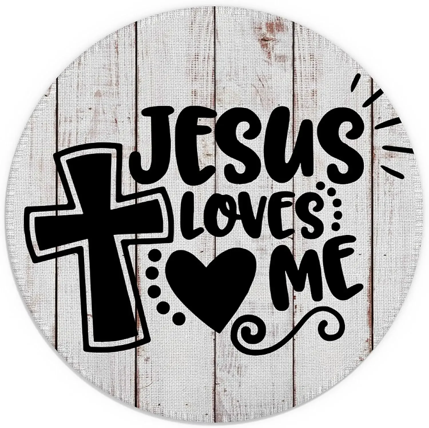 Jesus Loves Me Christian Mouse Pad Non-Slip Rubber Mouse Pad Waterproof Mouse Mat for Office Laptop Computer 7.9" x 7.9"
Jesus Loves Me Christian Mouse Pad Non-Slip Rubber Mouse Pad Waterproof Mouse Mat for Office Laptop Computer 7.9" x 7.9"