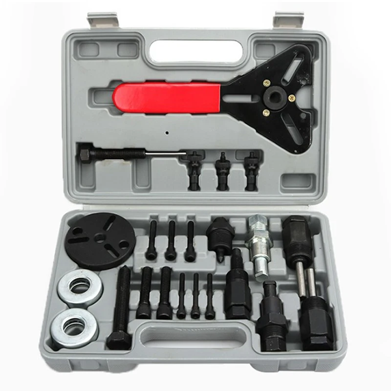 23PCS Automobile Air Conditioning Compressor Clutch Disassembly Tool Fixing Tool Suction Cup Pump Head Disassembly Tool Repair
23PCS Automobile Air Conditioning Compressor Clutch Disassembly Tool Fixing Tool Suction Cup Pump Head Disassembly Tool Repair