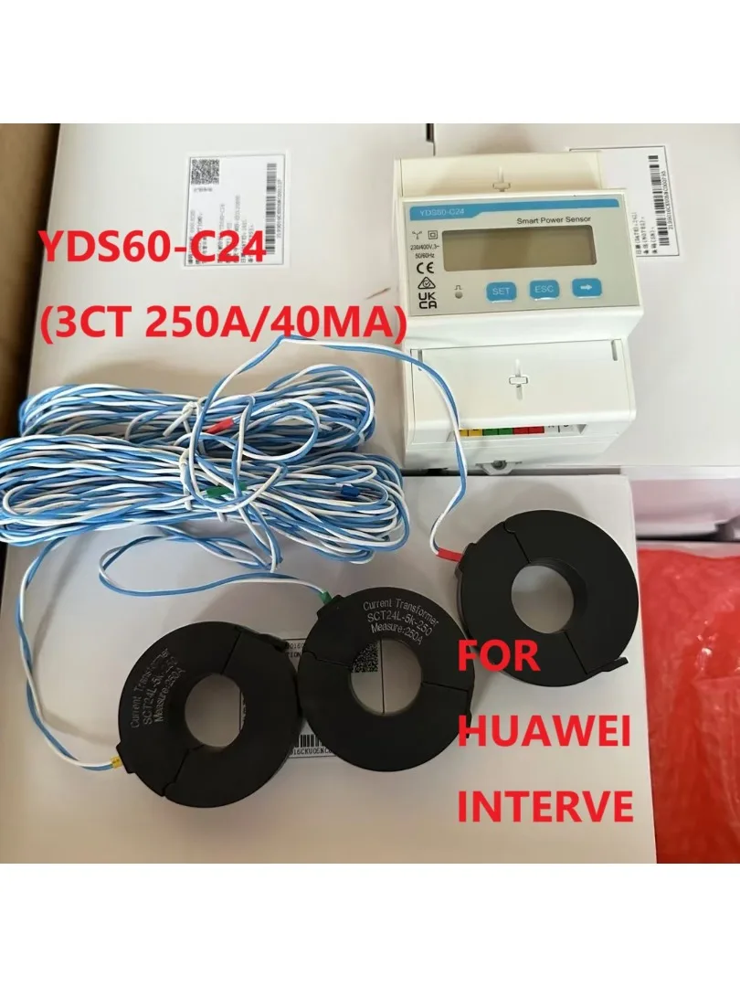 CHINT YDS70-C16 YDS60-C24 Meter For HUAWEI Inverter Single Three Phase DIN Rail RS485 Energy Power Meter DDSU666-H DTSU666-H
CHINT YDS70-C16 YDS60-C24 Meter For HUAWEI Inverter Single Three Phase DIN Rail RS485 Energy Power Meter DDSU666-H DTSU666-H