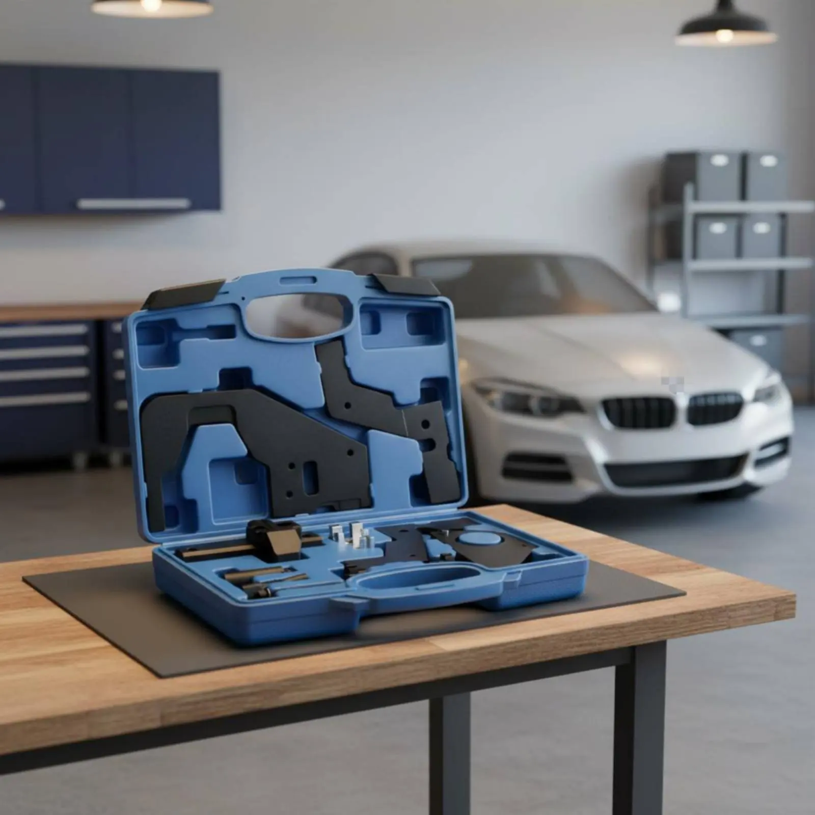 Camshaft Locking Tool Set OEM Fit Timing Tool Set Timing Belt Alignment Kit Long-Lasting High Strength Steel for Garage
Camshaft Locking Tool Set OEM Fit Timing Tool Set Timing Belt Alignment Kit Long-Lasting High Strength Steel for Garage