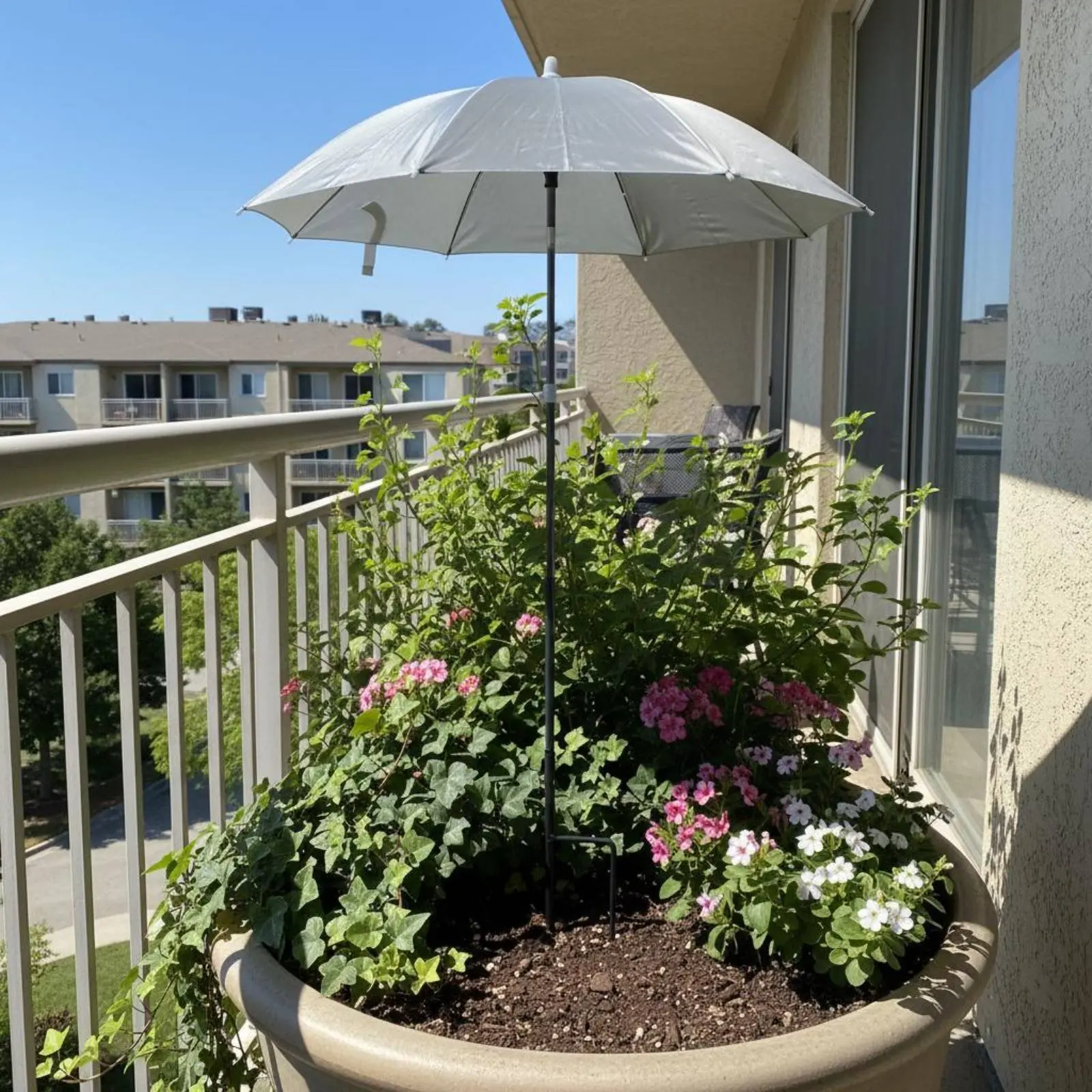 Plant Umbrella Sun Protection Plant Sunshade Mini Garden Umbrella Easy to Insert Flower Pot Rain Cover Decorative for Balcony
Plant Umbrella Sun Protection Plant Sunshade Mini Garden Umbrella Easy to Insert Flower Pot Rain Cover Decorative for Balcony