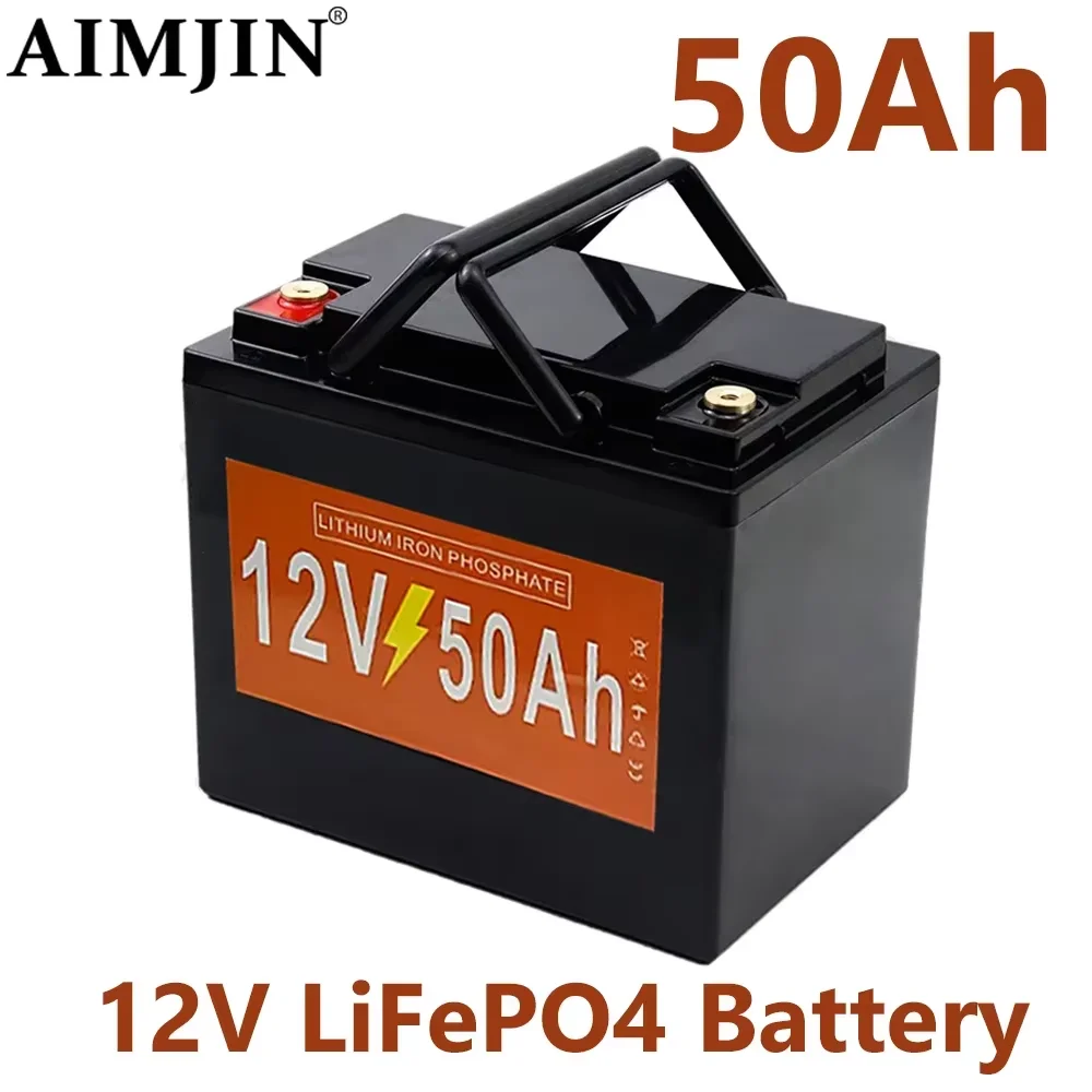 LiFePO4 Battery 12V/12.8V 50Ah Campers Waterproof Golf Cart Battery Off-Road Off-grid Solar energy
LiFePO4 Battery 12V/12.8V 50Ah Campers Waterproof Golf Cart Battery Off-Road Off-grid Solar energy