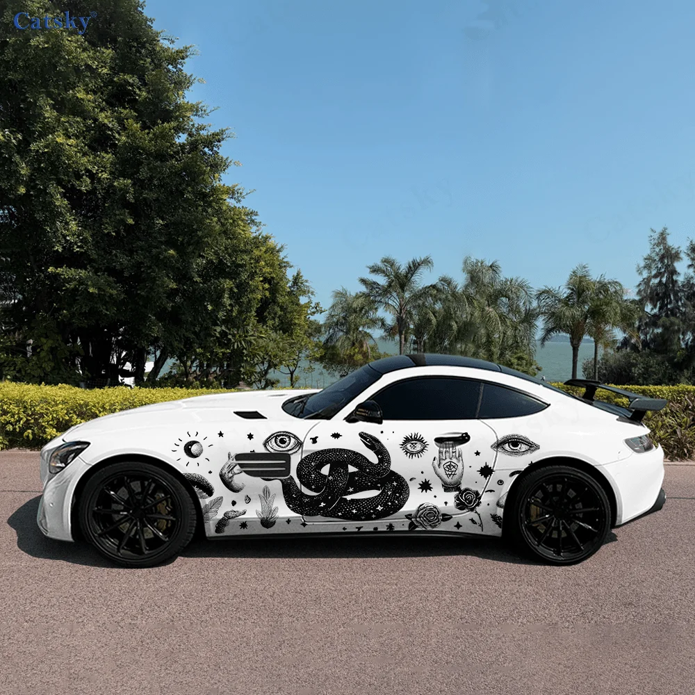 Черные змеиные глаза, автомобильные виниловые наклейки, самоклеящаяся наклейка из ПВХ, подходит для грузовиков, внедорожников, украшения, автоаксессуары, подарок
Черные змеиные глаза, автомобильные виниловые наклейки, самоклеящаяся наклейка из ПВХ, подходит для грузовиков, внедорожников, украшения, автоаксессуары, подарок