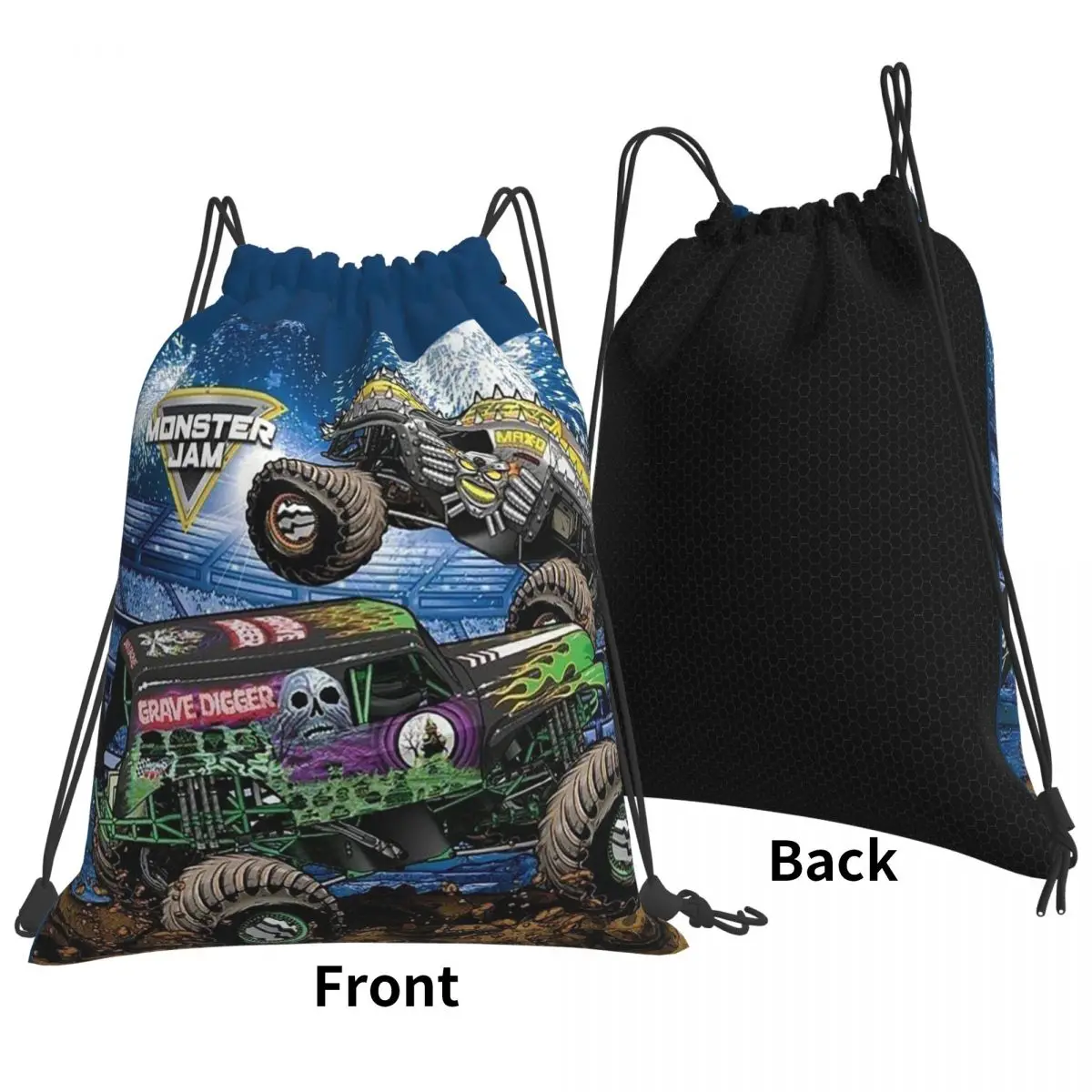 Classic Monster Jam Truck Pattern Backpacks Multi-function Drawstring Bundle Pocket Sports Bag Book Bags for Man Woman Students
Classic Monster Jam Truck Pattern Backpacks Multi-function Drawstring Bundle Pocket Sports Bag Book Bags for Man Woman Students