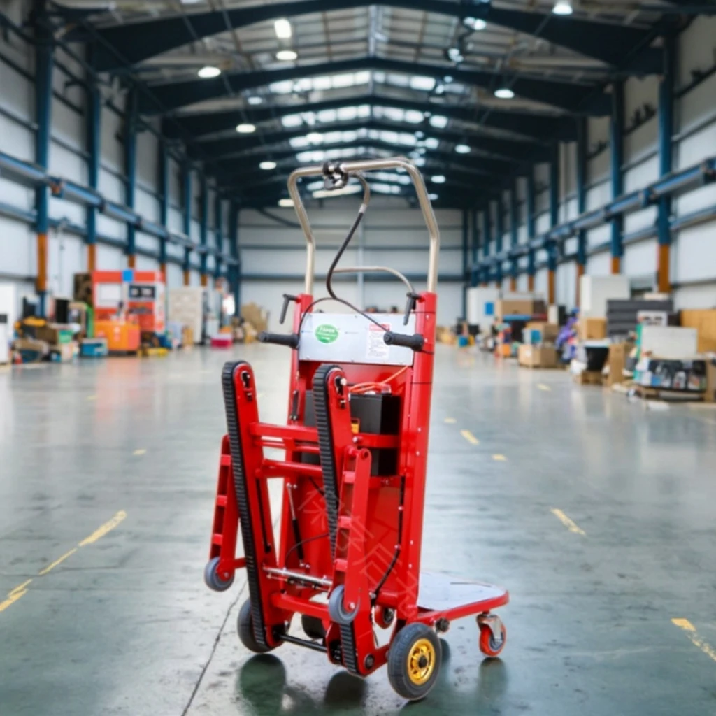 【Hot】Silent Electric Crawler Stair Climbing Vehicle - 400KG Folding Cargo Handling Cart
【Hot】Silent Electric Crawler Stair Climbing Vehicle - 400KG Folding Cargo Handling Cart