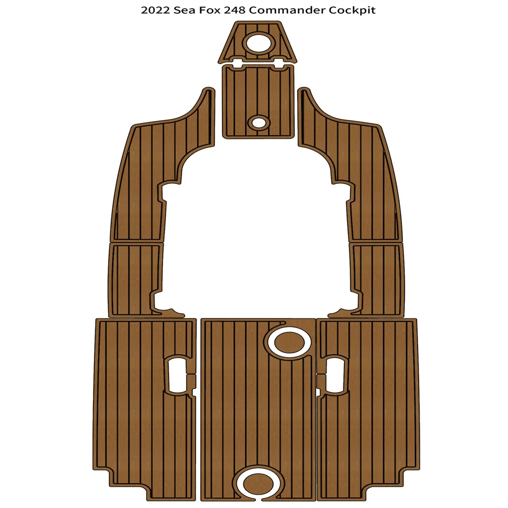 2022 Sea Fox 248 Commander Cockpit Pad Boat EVA Foam Faux Teak Deck Flooring Mat
2022 Sea Fox 248 Commander Cockpit Pad Boat EVA Foam Faux Teak Deck Flooring Mat