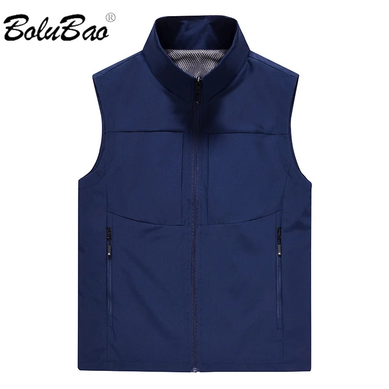 BOLUBAO 2024 Outdoor Casual Vest For Men Solid Color Large Pocket Slim Coat High Quality Design Casual Vest For Men
BOLUBAO 2024 Outdoor Casual Vest For Men Solid Color Large Pocket Slim Coat High Quality Design Casual Vest For Men