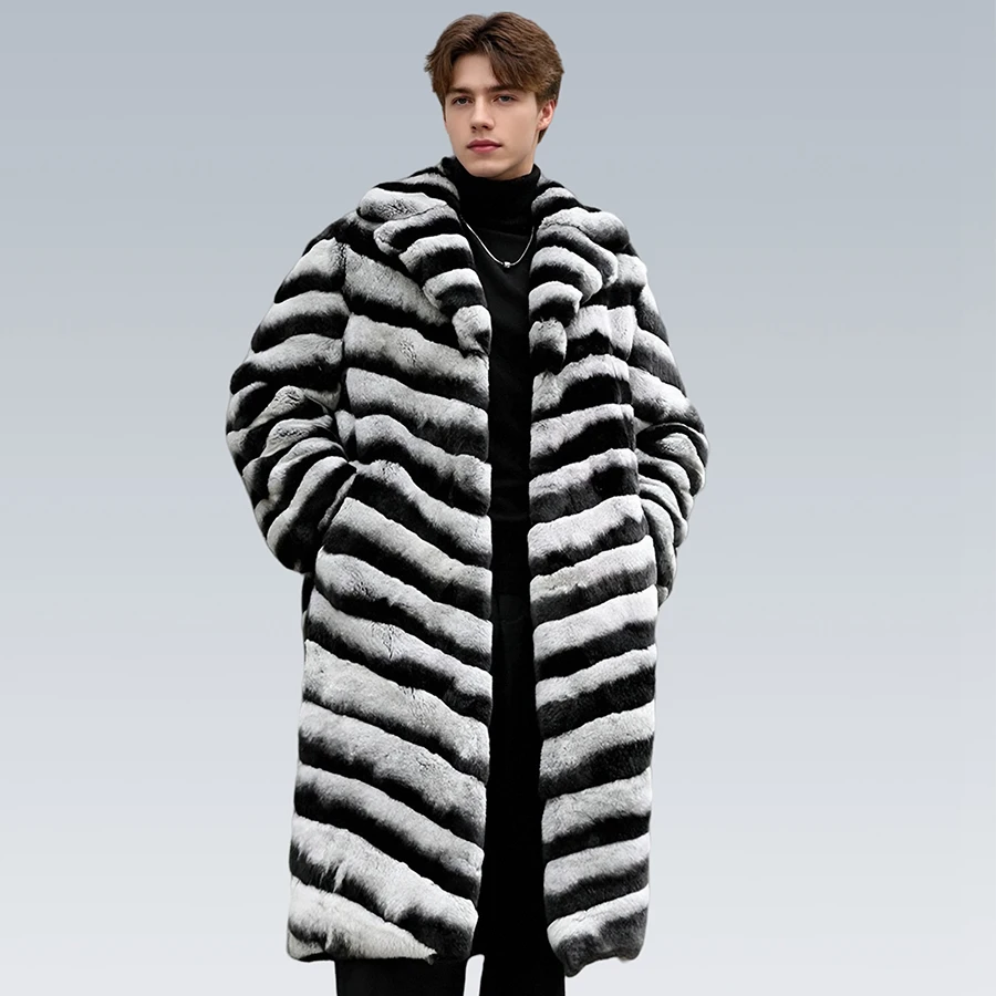 Real Rabbit Fur Coat Long Style Chinchilla Color Fur Coat Real Rabbit Fur Coats With Lapel Fashion High Quality Natural Fur Jack
Real Rabbit Fur Coat Long Style Chinchilla Color Fur Coat Real Rabbit Fur Coats With Lapel Fashion High Quality Natural Fur Jack