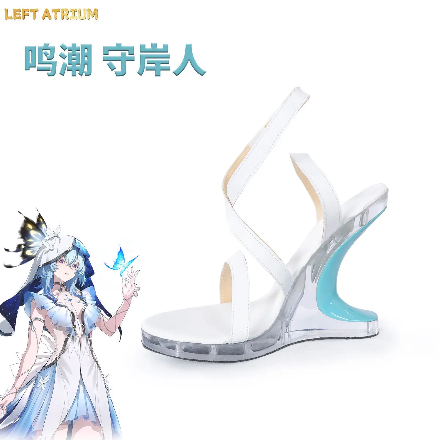 Game Wuthering Waves The Shorekeeper Cosplay Shoes Character Prop Halloween Carnival Party for Women Men Shusheng
Game Wuthering Waves The Shorekeeper Cosplay Shoes Character Prop Halloween Carnival Party for Women Men Shusheng