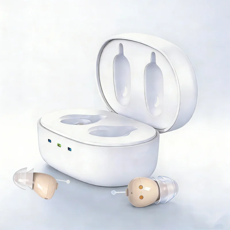 Personal Sound Listening Earbuds for adults, Rechargeable Digital hearing amplifiers for Clear Voice Focus
Personal Sound Listening Earbuds for adults, Rechargeable Digital hearing amplifiers for Clear Voice Focus