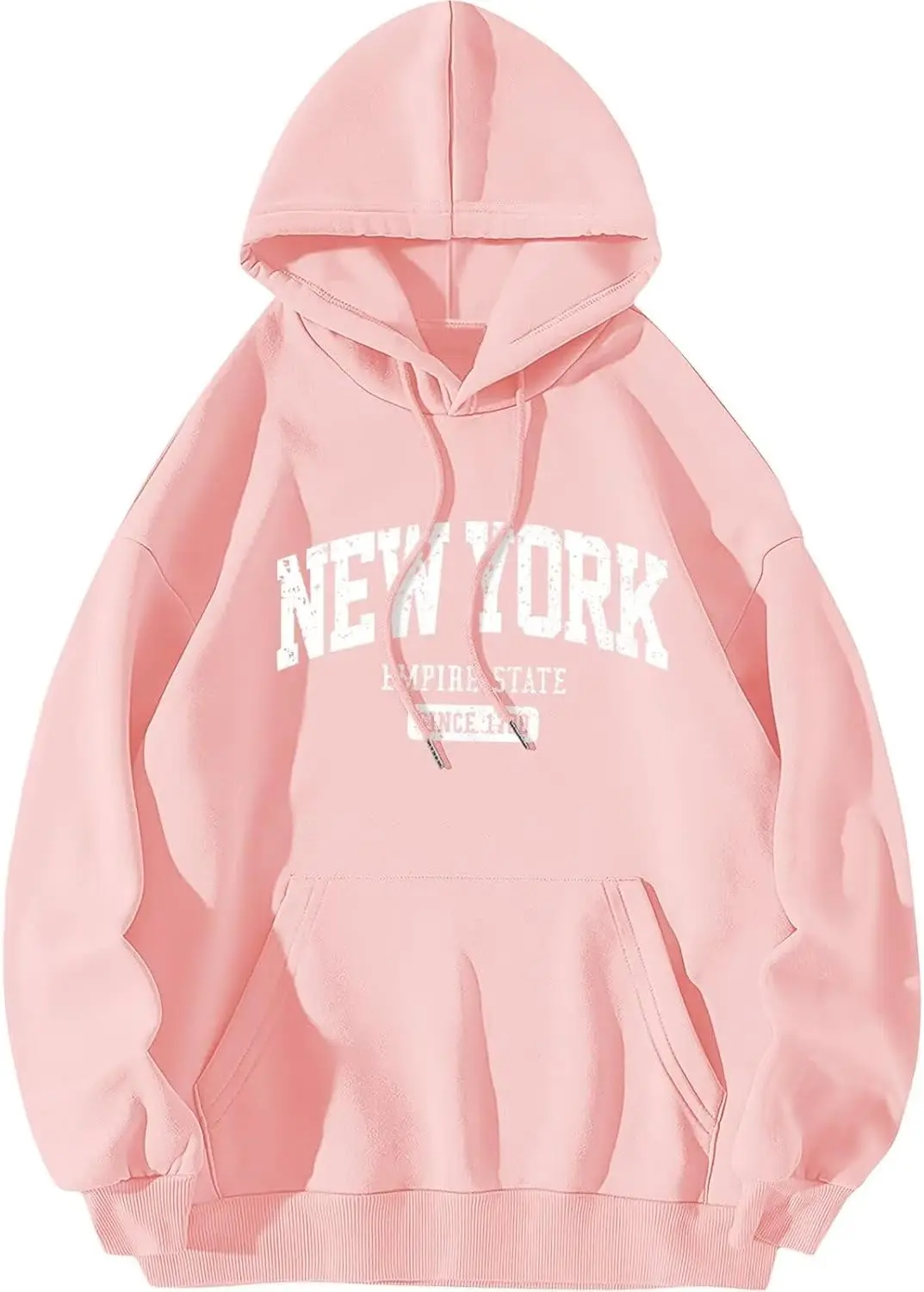 New York Letter Graphic Print Hoodies for Men Women Pink Long Sleeve Retro Drawstring Fall Pullover Sweatshirt Tops Simple
New York Letter Graphic Print Hoodies for Men Women Pink Long Sleeve Retro Drawstring Fall Pullover Sweatshirt Tops Simple