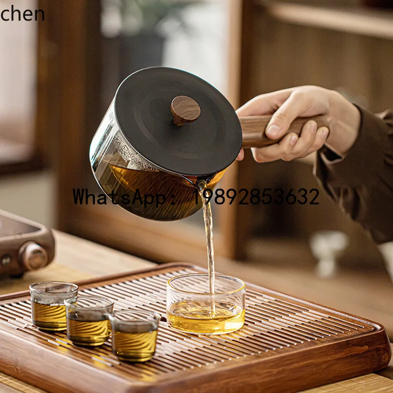 X20 Household Side-Handle Teapot Large Capacity Filtered Glass Tea Maker
X20 Household Side-Handle Teapot Large Capacity Filtered Glass Tea Maker