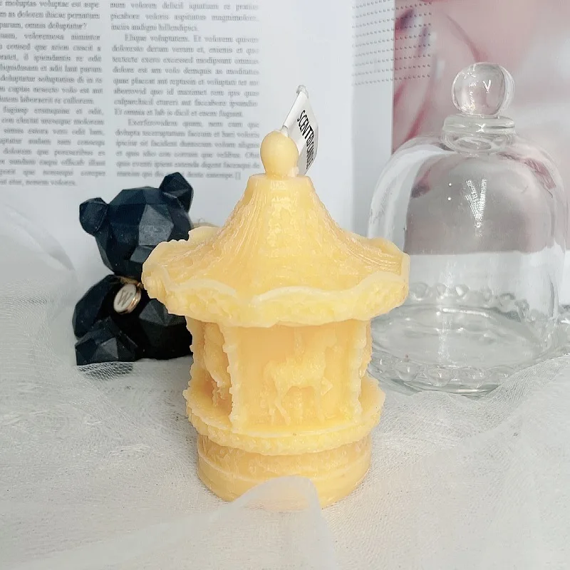 1PCS Vintage Decor Carousel Scented Candles DIY Handmade Aromatherapy Candle Photo Props Wedding Gifts Decorative
1PCS Vintage Decor Carousel Scented Candles DIY Handmade Aromatherapy Candle Photo Props Wedding Gifts Decorative