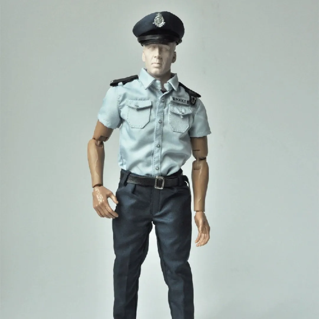1/6 Scale Short sleeved police Sir HK uniform Leather shoes Pants Shoes Model For 12" Soldier Action Figure Body DOll Game Toys
1/6 Scale Short sleeved police Sir HK uniform Leather shoes Pants Shoes Model For 12" Soldier Action Figure Body DOll Game Toys