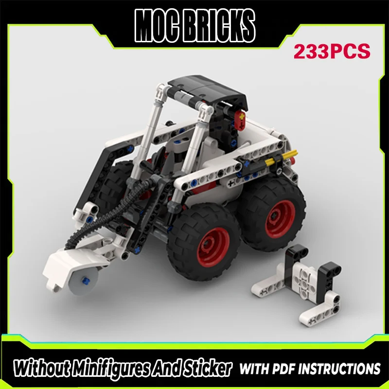 Модель городского автомобиля MOC: конструктор-погрузчик с камнерезом и вилочным погрузчиком, модульная технология, подарки, праздничный набор для сборки, детская игрушка
Модель городского автомобиля MOC: конструктор-погрузчик с камнерезом и вилочным погрузчиком, модульная технология, подарки, праздничный набор для сборки, детская игрушка