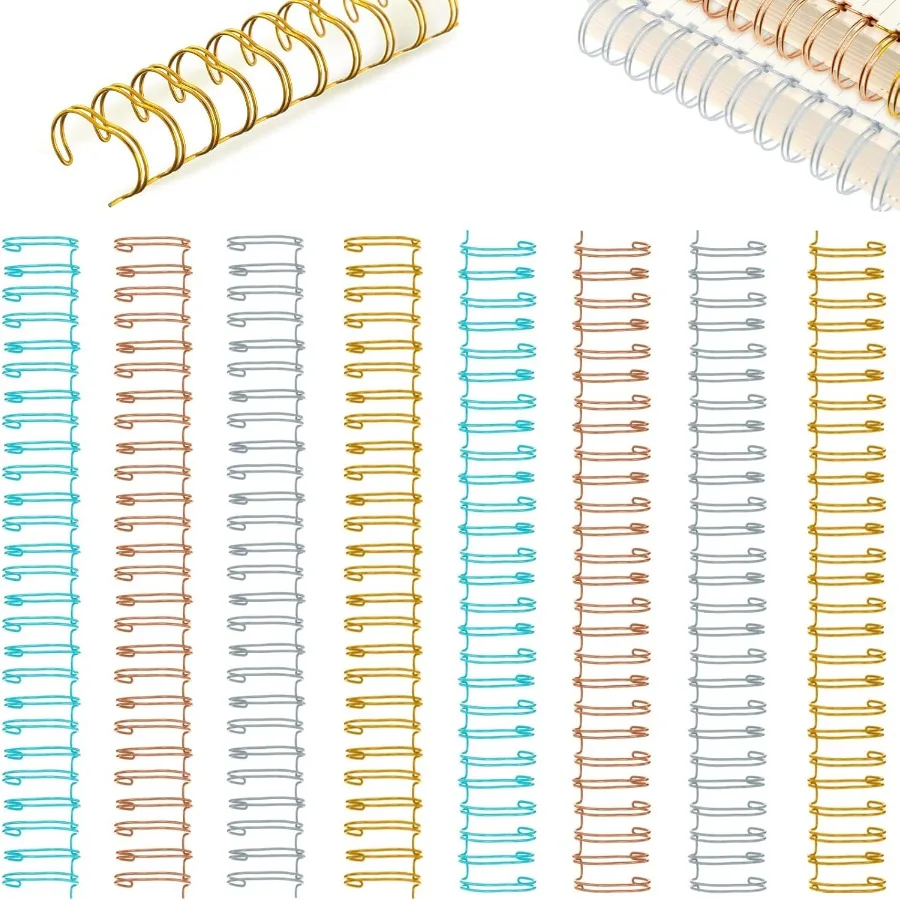 20 шт. Cih Wire Binding Wire Twin Binding Spines Twin Loop Spines Двойное кольцо Катушка для изготовления файлов для документов, ноутбуков 9 16 IhFre
20 шт. Cih Wire Binding Wire Twin Binding Spines Twin Loop Spines Двойное кольцо Катушка для изготовления файлов для документов, ноутбуков 9 16 IhFre