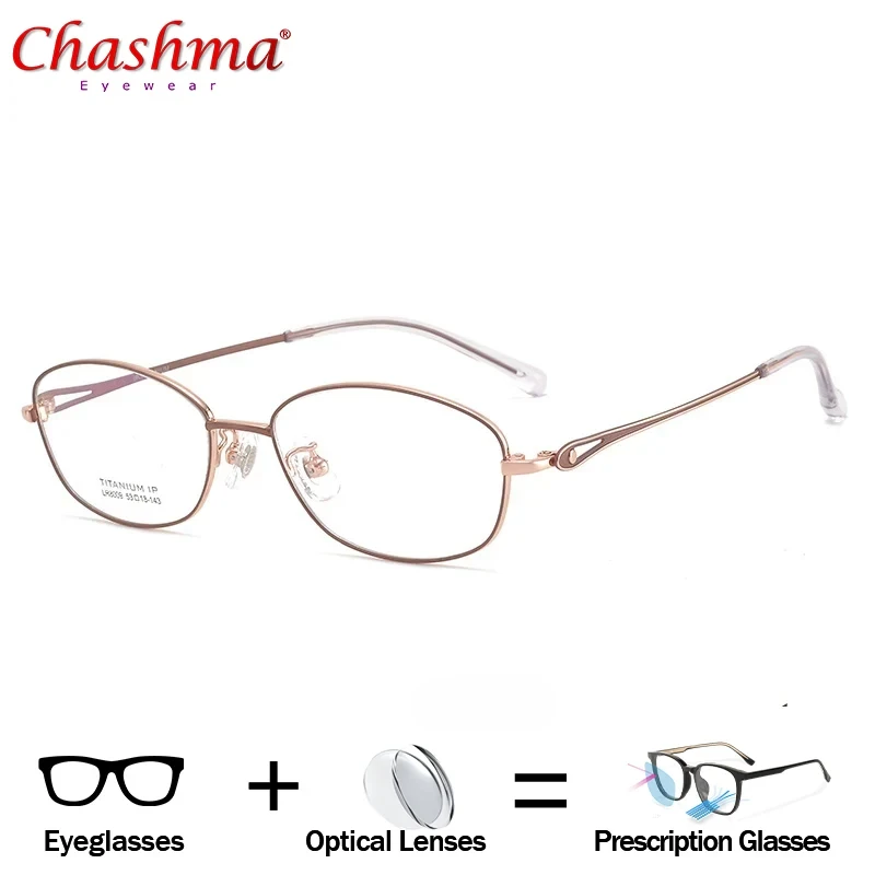 New Women Prescription Glasses Titanium Optical Eyewear Myopia Hyperopia Progressive Recipe Eyewear Filter Blue Light
New Women Prescription Glasses Titanium Optical Eyewear Myopia Hyperopia Progressive Recipe Eyewear Filter Blue Light