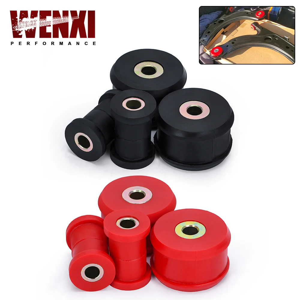 Front Control Arm Bushing Kit FOR VW Beetle 98-06 / Golf 85-06 / Jetta 85-06 Polyurethane BLACK,RED WX-CAB01
Front Control Arm Bushing Kit FOR VW Beetle 98-06 / Golf 85-06 / Jetta 85-06 Polyurethane BLACK,RED WX-CAB01