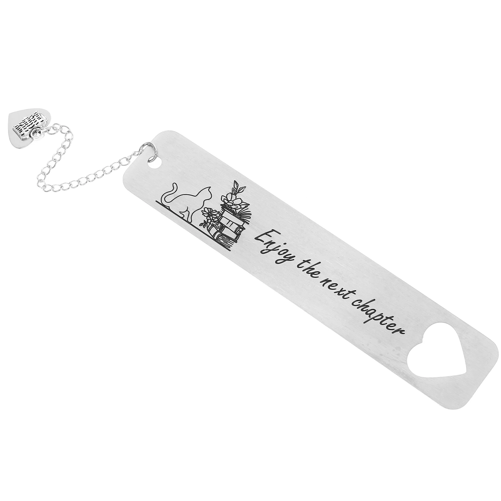 Cat Bookmark Stainless Teacher Gift Kids Bookmarks Crafts Decorative Chain Metal Students Reader Focus 
Cat Bookmark Stainless Teacher Gift Kids Bookmarks Crafts Decorative Chain Metal Students Reader Focus
