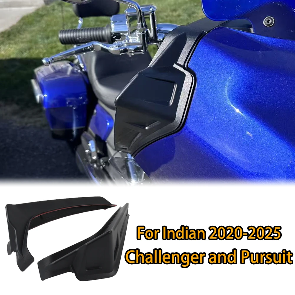Wind Deflectors for Indian Challenger Pursuit 2020-2025, Flare Wings Reduce Wind Noise Buffeting for Comfort Ride, Easy Install
Wind Deflectors for Indian Challenger Pursuit 2020-2025, Flare Wings Reduce Wind Noise Buffeting for Comfort Ride, Easy Install