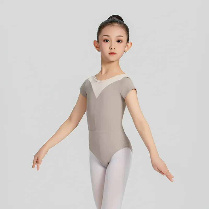 Girls Teen Ballet Leotard Mesh Splice Gymnastics Leotards Ballet Dance Bodysuit Black Short Sleeve Children Ballet Costumes
Girls Teen Ballet Leotard Mesh Splice Gymnastics Leotards Ballet Dance Bodysuit Black Short Sleeve Children Ballet Costumes