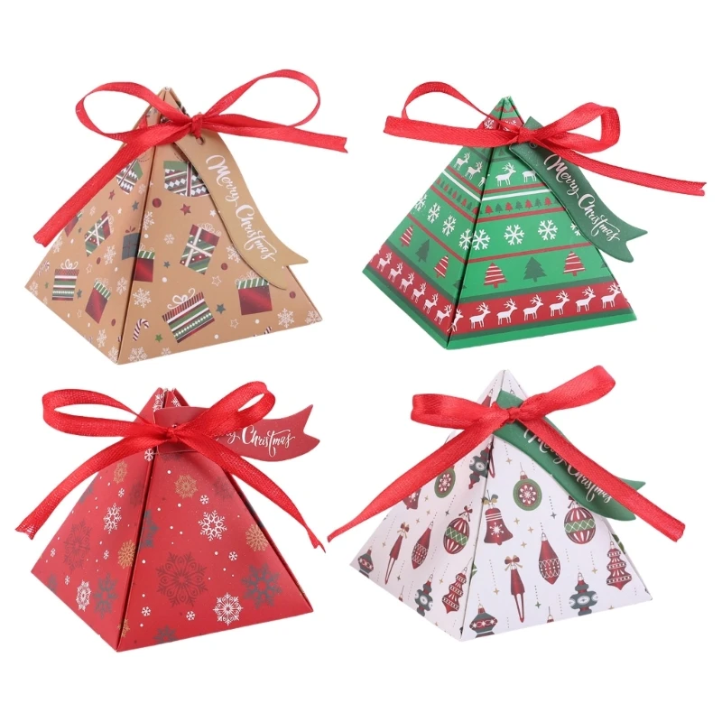 Set of 50 Christmas Themed Triangles Treat Boxes Sophisticated Triangles Christmas Candy Paper Boxes with Festival Dropshipping
Set of 50 Christmas Themed Triangles Treat Boxes Sophisticated Triangles Christmas Candy Paper Boxes with Festival Dropshipping