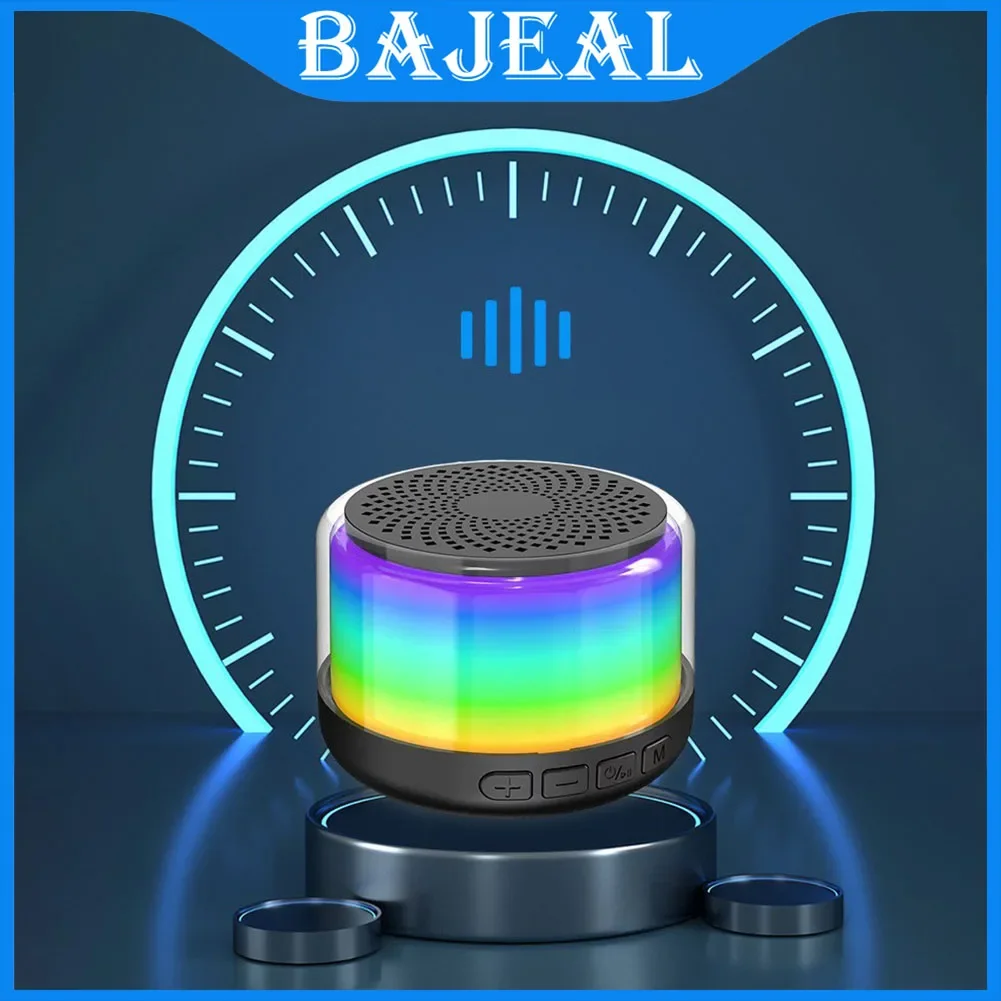 Bluetooth Mini Speaker Wireless Speaker Colorful LED TF Card USB Subwoofer Portable MP3 Music Sound Column For PC Phone
Bluetooth Mini Speaker Wireless Speaker Colorful LED TF Card USB Subwoofer Portable MP3 Music Sound Column For PC Phone
