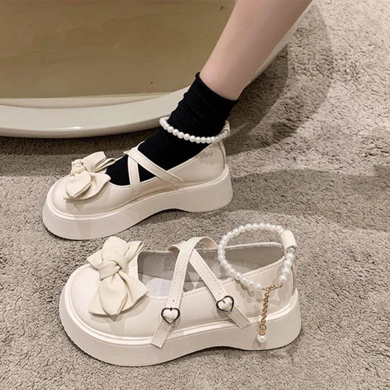 Туфли Лолита Мэри Джейн на высоком каблуке и массивной платформе, женские, с пряжкой, для вечеринок, черные, кожаные, низкие, с круглым носком, весенние
Туфли Лолита Мэри Джейн на высоком каблуке и массивной платформе, женские, с пряжкой, для вечеринок, черные, кожаные, низкие, с круглым носком, весенние