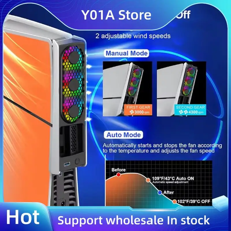 Y01A Quiet And Efficient Cooling System Intelligent Temperature Controlled Fan Cooling Fan
Y01A Quiet And Efficient Cooling System Intelligent Temperature Controlled Fan Cooling Fan