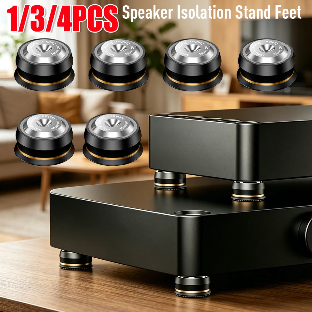 Speaker Spike Floor Protectors Stainless Steel Audio Speaker Spike Pads Mats 63x26mm for Subwoofer CD DVD Amplifier Turntable
Speaker Spike Floor Protectors Stainless Steel Audio Speaker Spike Pads Mats 63x26mm for Subwoofer CD DVD Amplifier Turntable