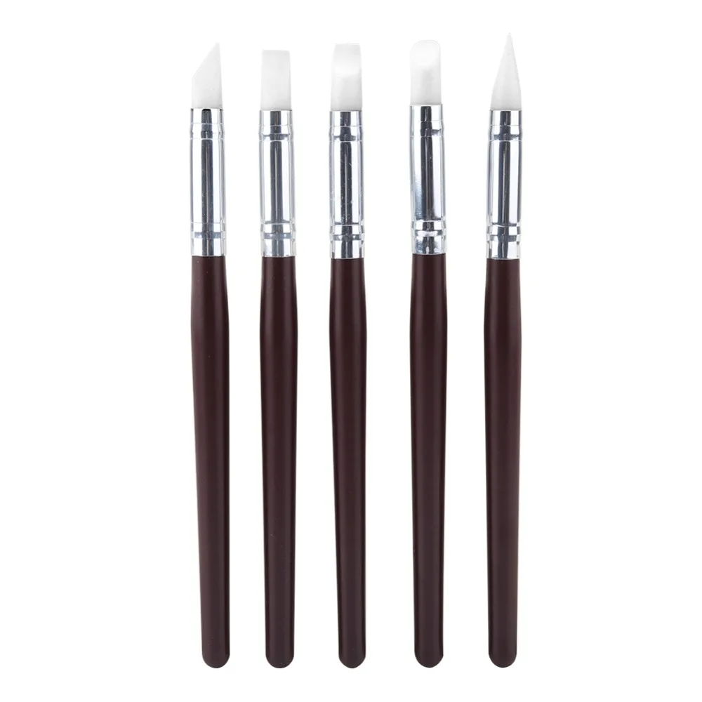 5PCS 6.25 * 0.19 inch Pottery Tool Set Flexible Silicone Tip Smoothly Clay Carving Accessories Dual-ended Tip Sturdy Craft Build
5PCS 6.25 * 0.19 inch Pottery Tool Set Flexible Silicone Tip Smoothly Clay Carving Accessories Dual-ended Tip Sturdy Craft Build
