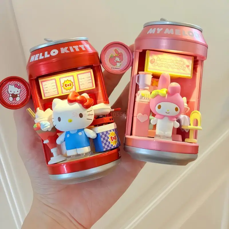 Genuine Sanrio Cinnamoroll Blind Box Soda Can Series Collectible Figure Dessert Shop Street Decorative Desktop Ornament gifts
Genuine Sanrio Cinnamoroll Blind Box Soda Can Series Collectible Figure Dessert Shop Street Decorative Desktop Ornament gifts