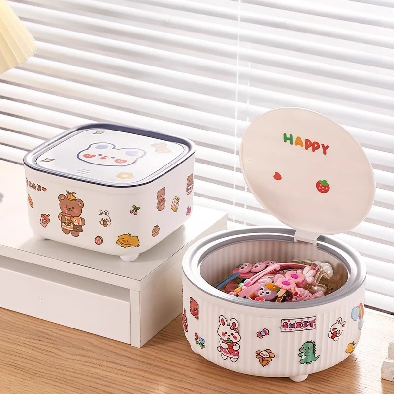 Kawaii Children Hair Accessories Storage Box High-capacity Girl Headgear Hair Clip Hair Hoop Headstring Hair Ring Jewelry Box
Kawaii Children Hair Accessories Storage Box High-capacity Girl Headgear Hair Clip Hair Hoop Headstring Hair Ring Jewelry Box