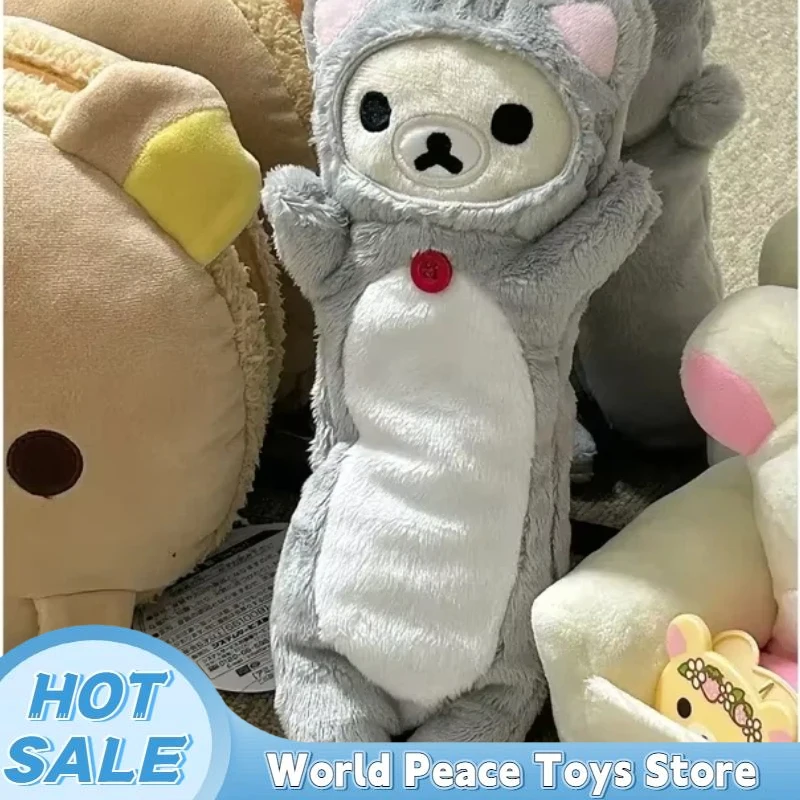 Kawaii Rilakkuma Bear Plush Pencil Case Pencil Pouch Pen Bag Cartoon Cute Pencil Cases Storage Bag School Student Stationery
Kawaii Rilakkuma Bear Plush Pencil Case Pencil Pouch Pen Bag Cartoon Cute Pencil Cases Storage Bag School Student Stationery