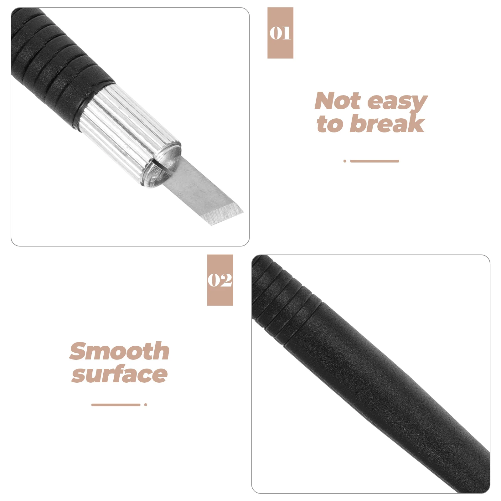 10PCS Carving Tool Plastic Black H Woodworking Engraving H Chisel DIY Kit Portable Scribe Lines Precision Control Woodcutting
10PCS Carving Tool Plastic Black H Woodworking Engraving H Chisel DIY Kit Portable Scribe Lines Precision Control Woodcutting