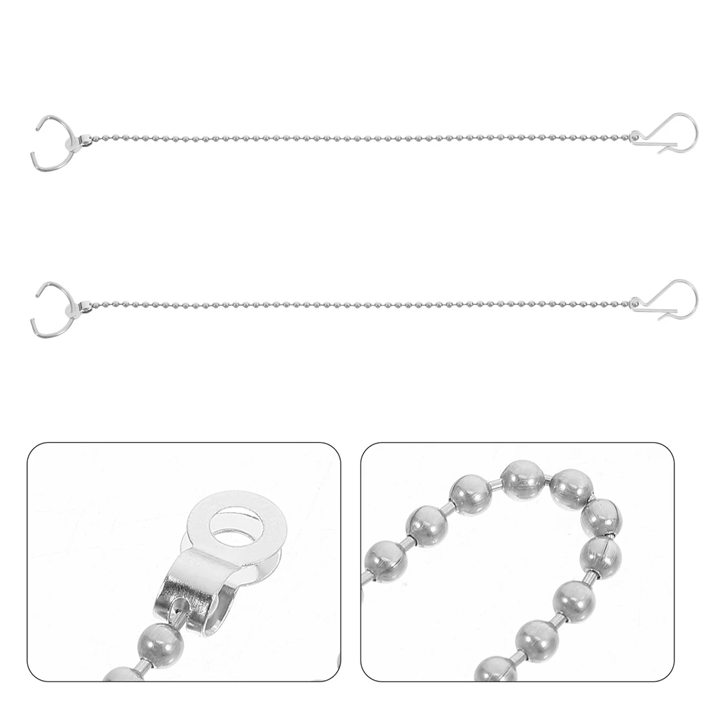 2 шт. высококачественные цепочки для унитаза из нержавеющей стали, сменные аксессуары для ручки смыва, предотвращающие протечки
2 шт. высококачественные цепочки для унитаза из нержавеющей стали, сменные аксессуары для ручки смыва, предотвращающие протечки